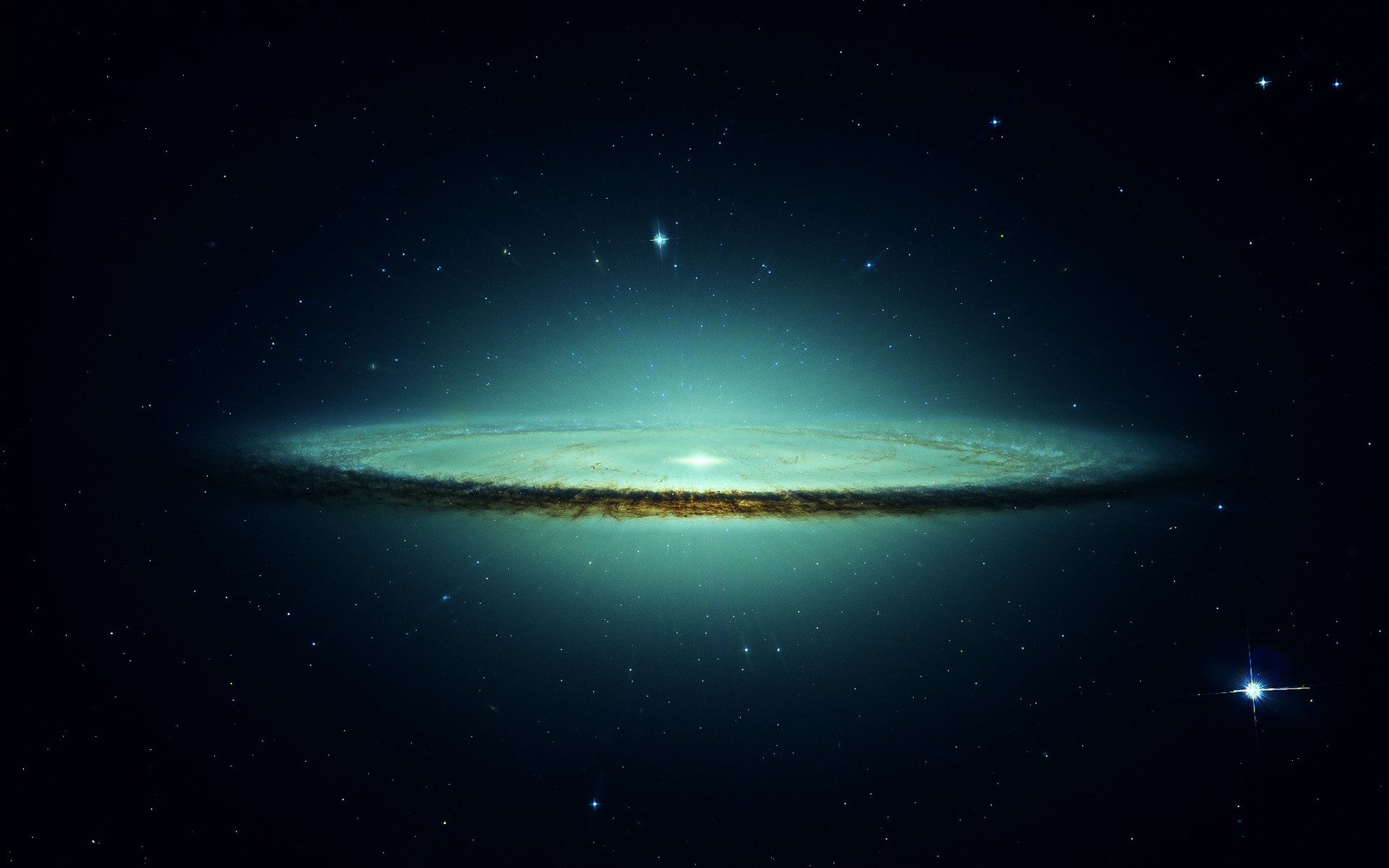 universe, Supernova, Space, Sombrero Galaxy Wallpaper