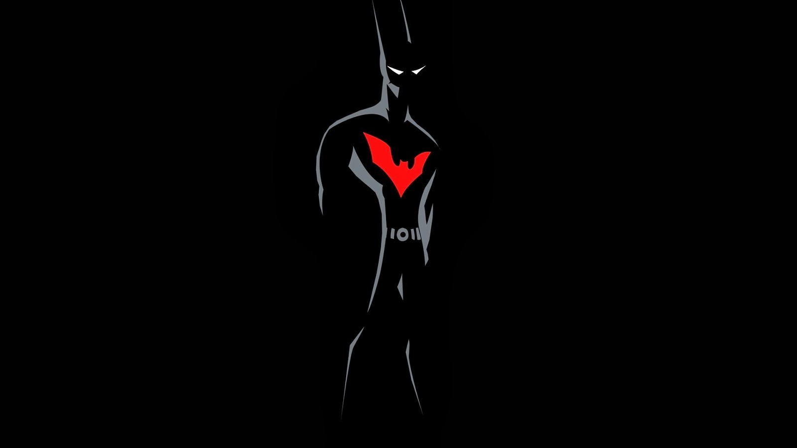 minimalism, Batman Beyond Wallpaper