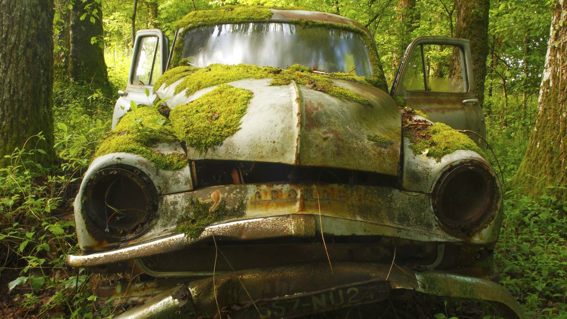 vehicle, Car, Abandoned Wallpaper