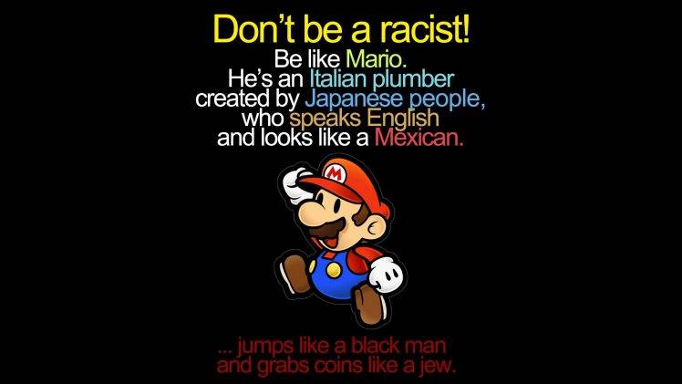 Super Mario Black Background Humor Wallpapers Hd Desktop And Images, Photos, Reviews