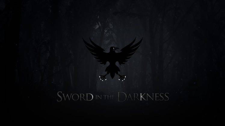 forest, Raven, Typography, Nights Watch, Game Of Thrones HD Wallpaper Desktop Background