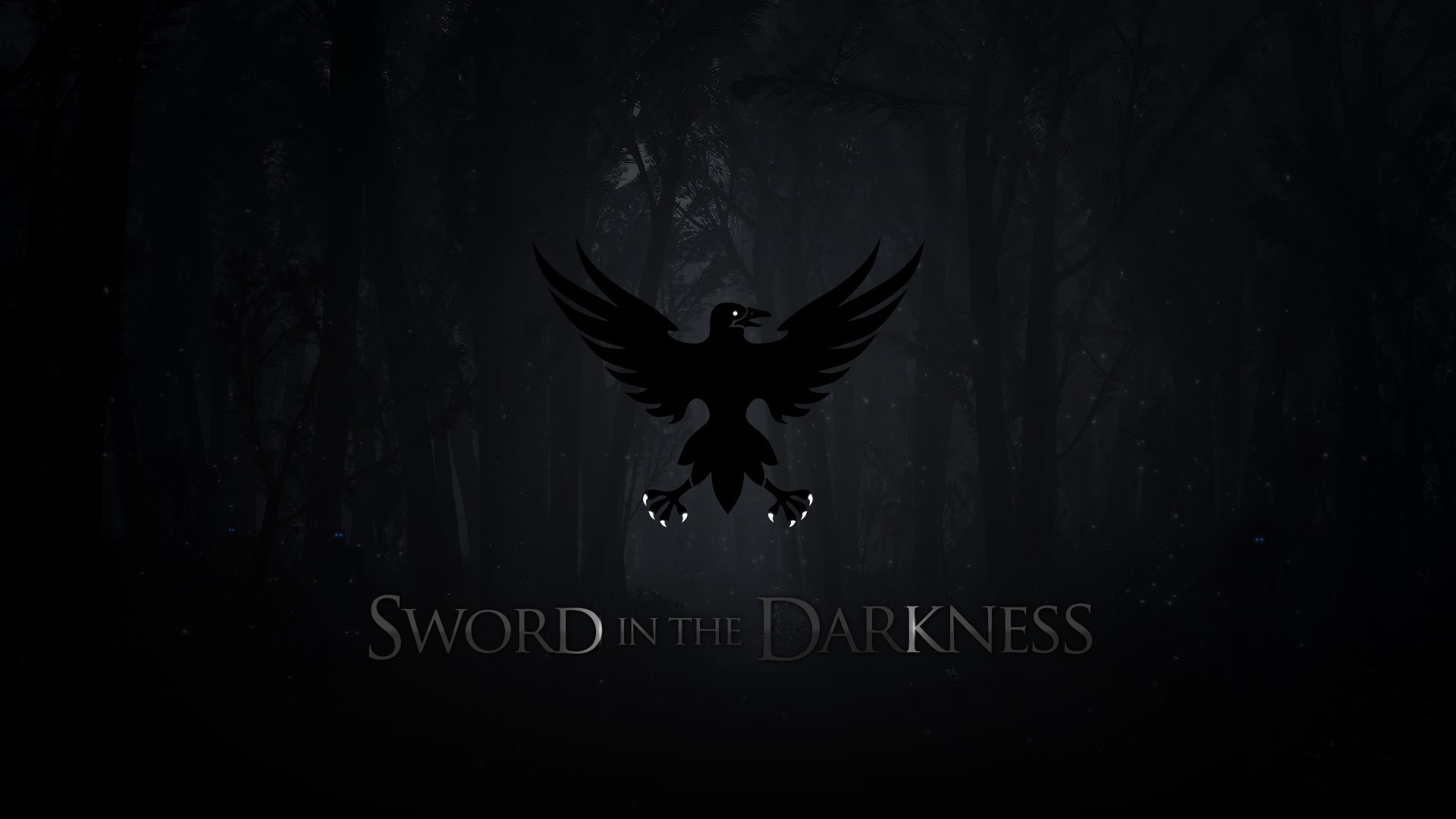 forest, Raven, Typography, Nights Watch, Game Of Thrones Wallpaper