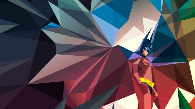 comics, Low Poly, Batman HD Wallpaper Desktop Background