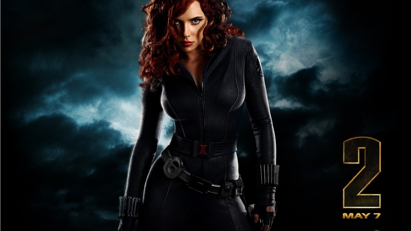 comics, Scarlett Johansson, Iron Man 2, Black Widow, Superheroines Wallpaper