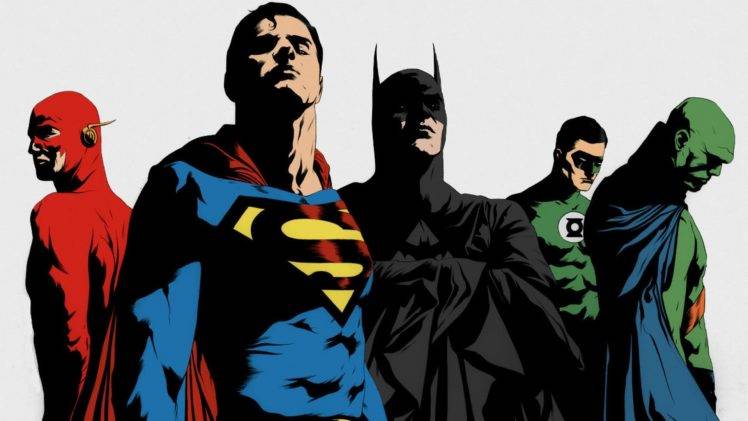 comics, Flash, Superman, Batman, Heroes, The Flash, Green Lantern, Justice League, Superhero HD Wallpaper Desktop Background