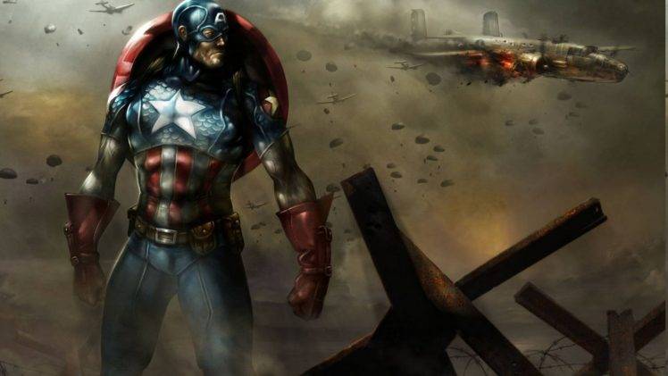 comics, Captain America HD Wallpaper Desktop Background