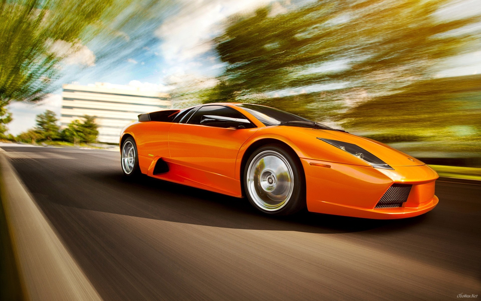 car, Motion Blur, Concept Cars, Orange Cars Wallpaper