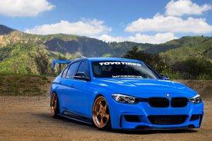 car, BMW, Blue Cars