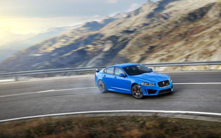 car, Jaguar, Blue Cars HD Wallpaper Desktop Background