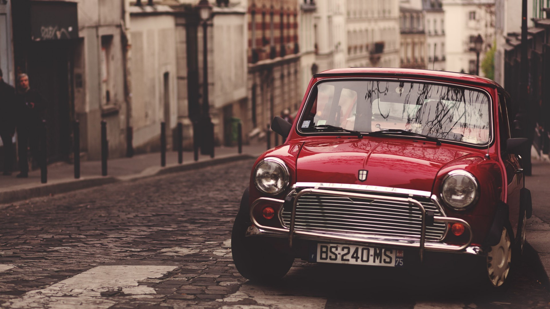 car, Street, Mini Cooper, British, France Wallpaper