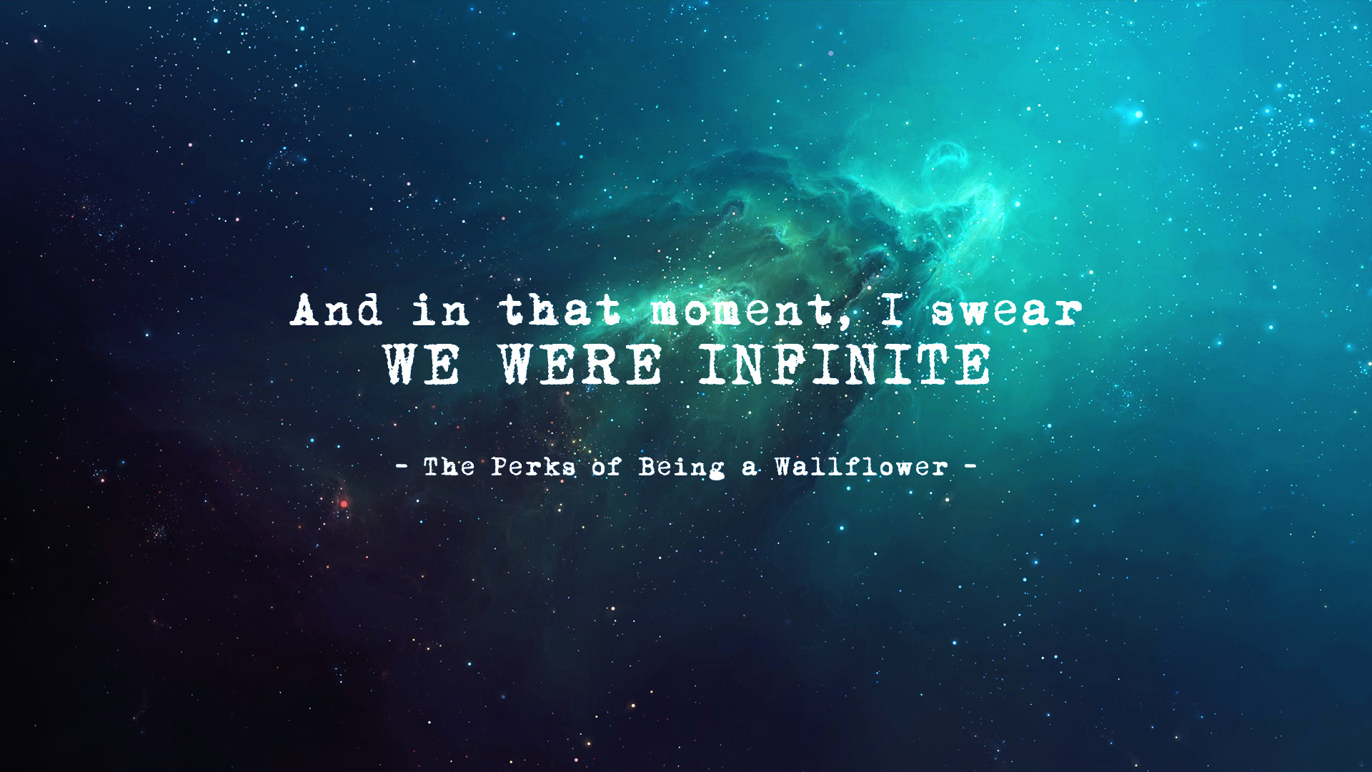 The Perks Of Being A Wallflower, Universe, Quote, Novels Wallpaper