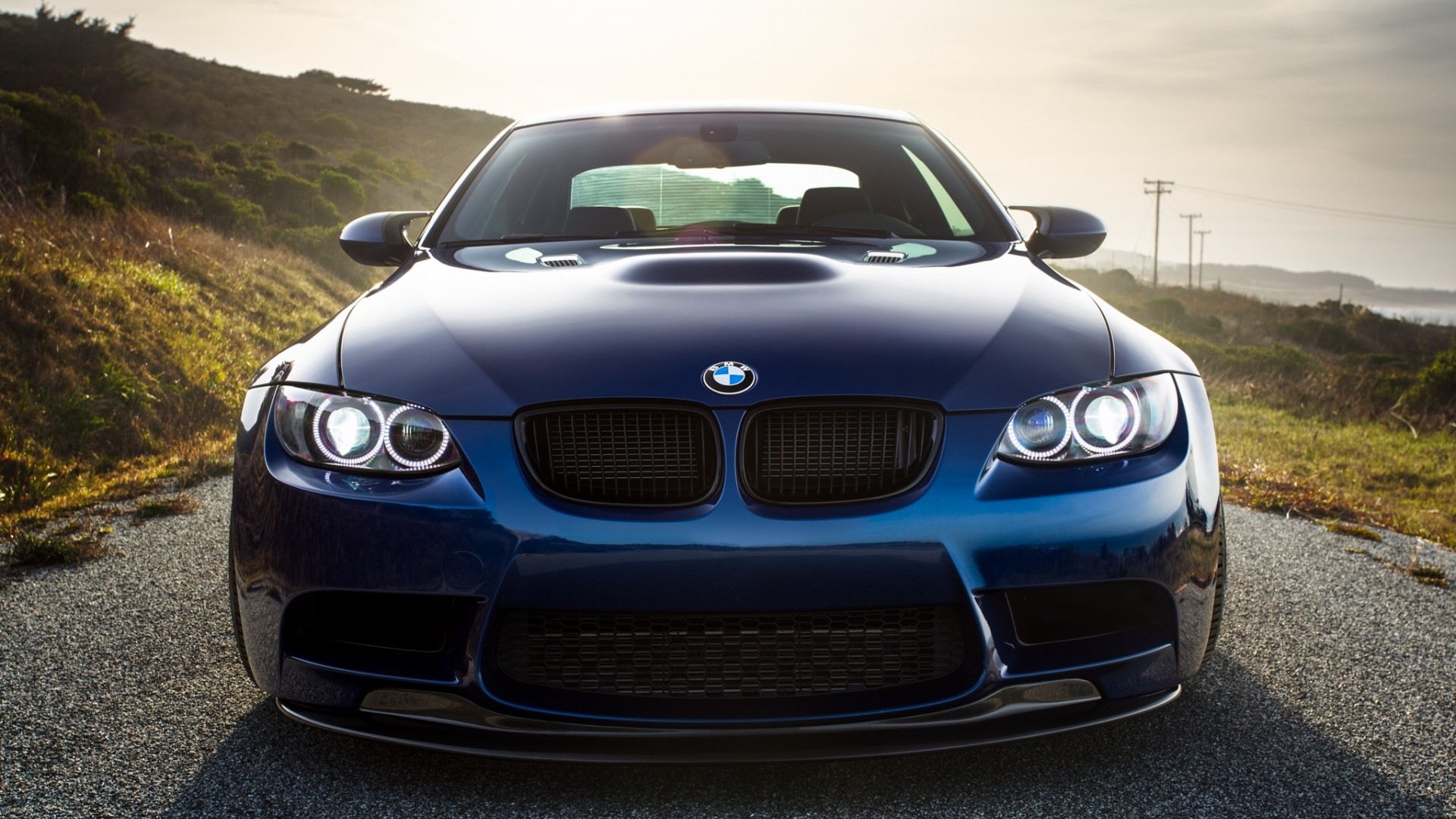 car, BMW, BMW E92 M3, Blue Cars Wallpaper