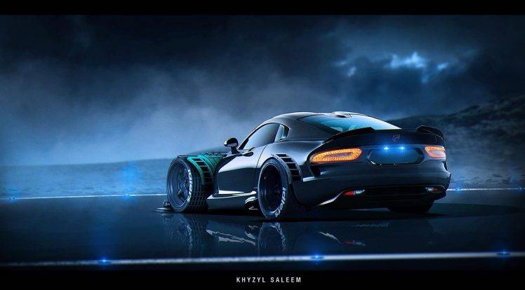 car, Stance, KhyzylSaleem, Dodge, Dodge Viper, Futuristic HD Wallpaper Desktop Background