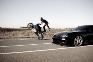 car, Motorcycle