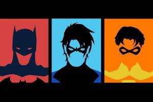 Batman, DC Comics, Nightwing, Robin (character)