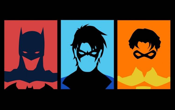 Batman, DC Comics, Nightwing, Robin (character) HD Wallpaper Desktop Background