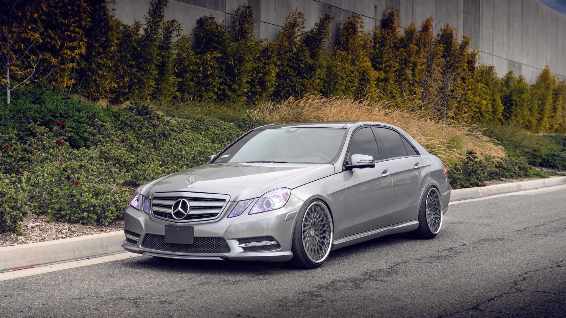 Mercedes Benz, Gray Wallpaper