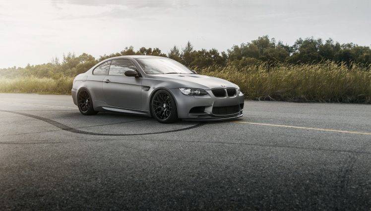 BMW, BMW E92 M3, Gray HD Wallpaper Desktop Background