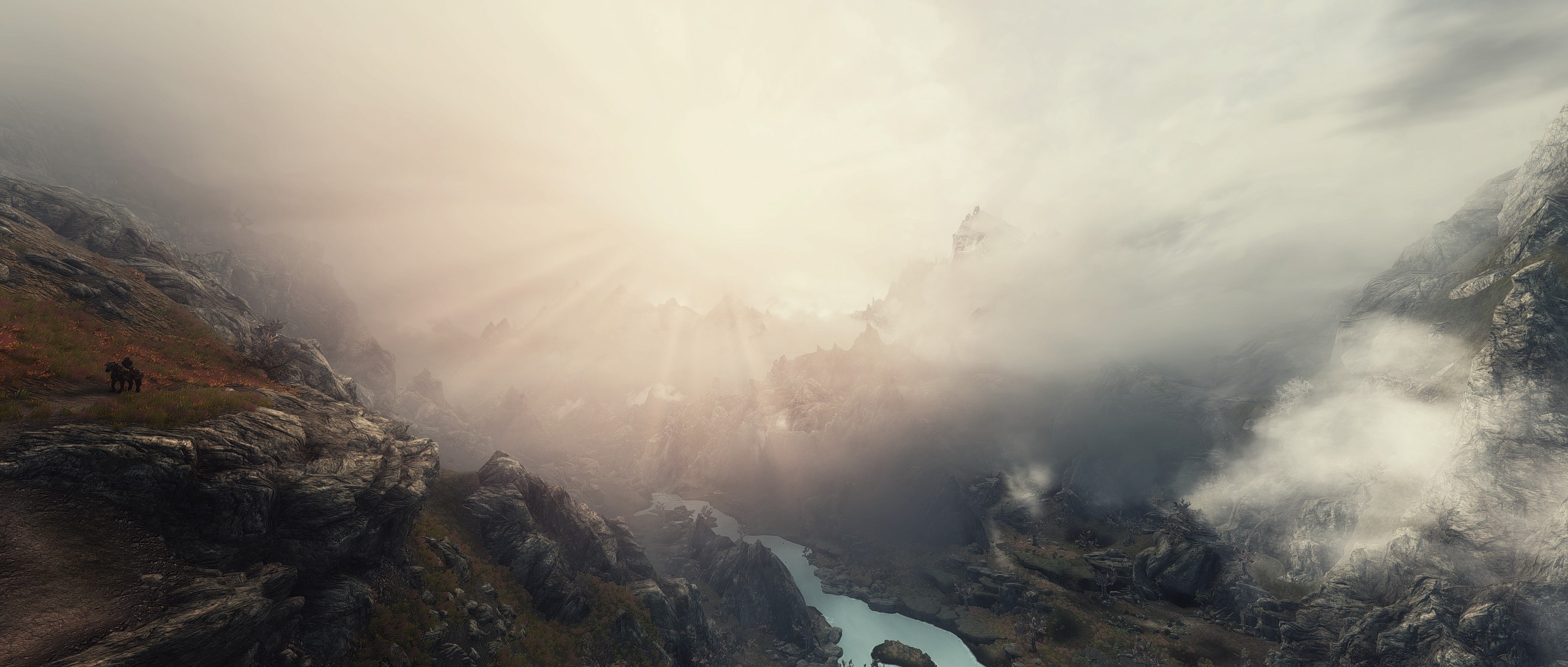 landscape, The Elder Scrolls V: Skyrim Wallpaper