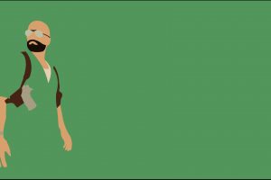 minimalism, Max Payne, Green Background, Video Games