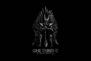 Iron Throne, Game Of Thrones, A Song Of Ice And Fire, The Lord Of The Rings, Sauron, Crossover