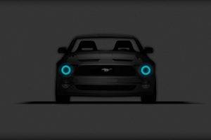 Ford Mustang, Ford Mustang GT, Car, Minimalism, Muscle Cars