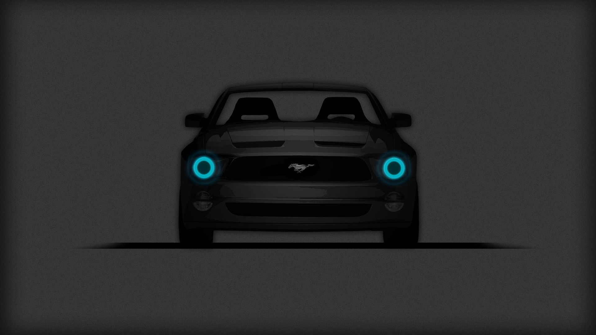 Ford Mustang, Ford Mustang GT, Car, Minimalism, Muscle Cars Wallpaper