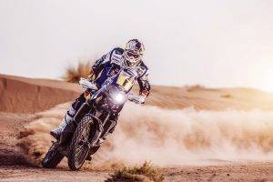 motocross, Desert, Landscape, Dakar