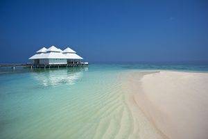 Maldives Beach, Beach, Waterfront, Maldives, Nature