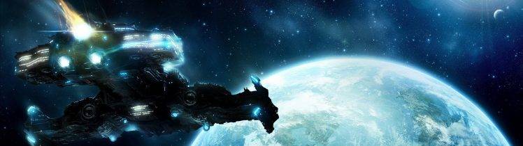 Starcraft II, Spaceship HD Wallpaper Desktop Background