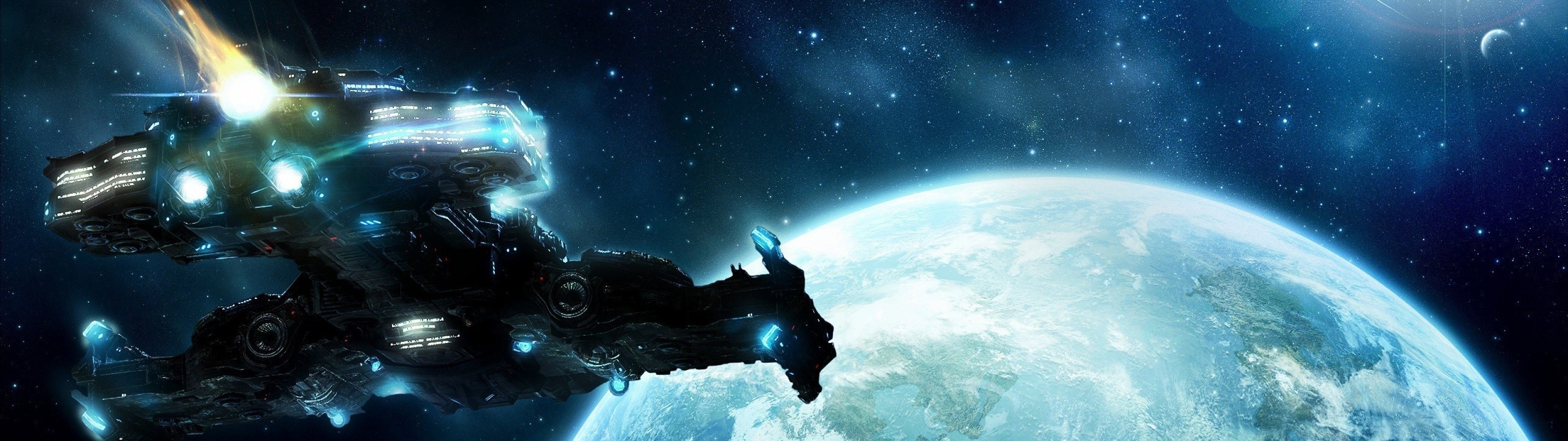 Starcraft II, Spaceship Wallpaper