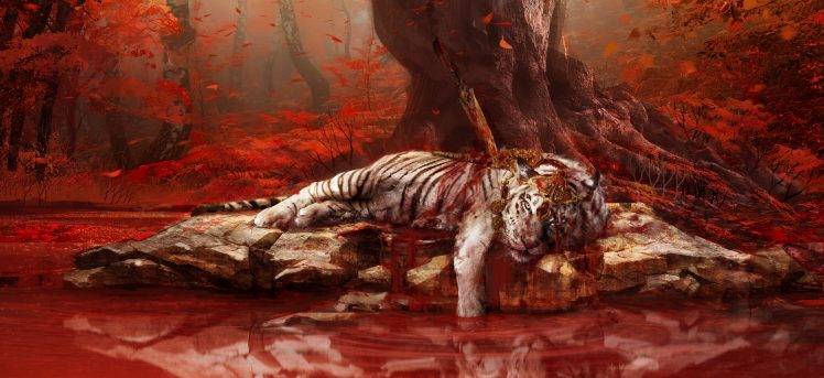 white Tigers, Far Cry 4 HD Wallpaper Desktop Background