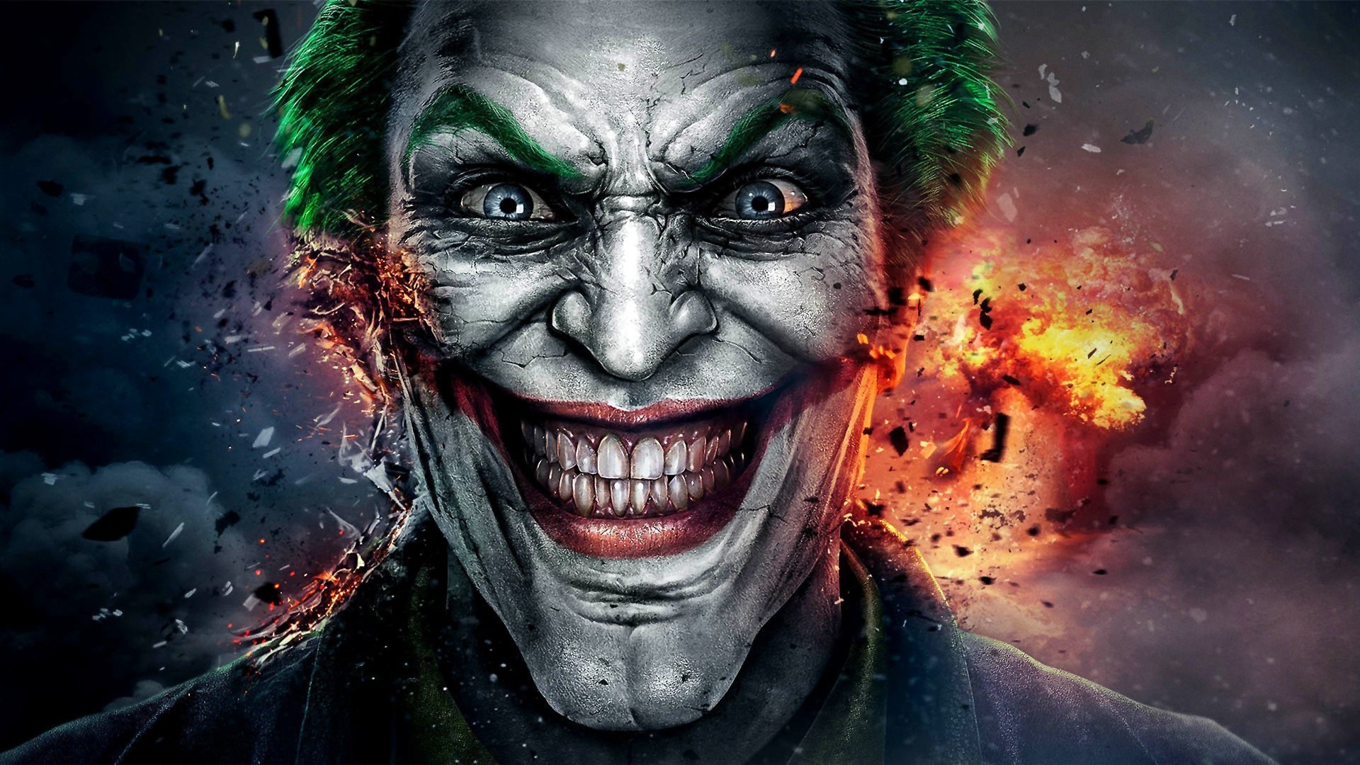 Joker, Batman V Superman: Dawn Of Justice, Batman: Arkham City, Scars Wallpaper