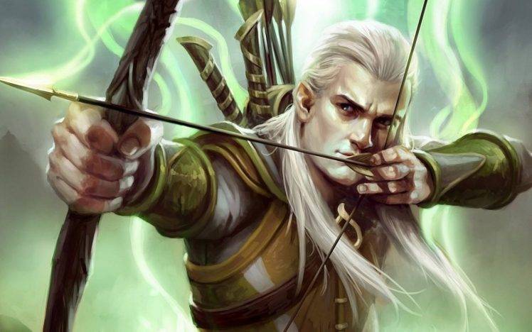Legolas, The Lord Of The Rings, Bows, Guardians Of Middle earth HD Wallpaper Desktop Background