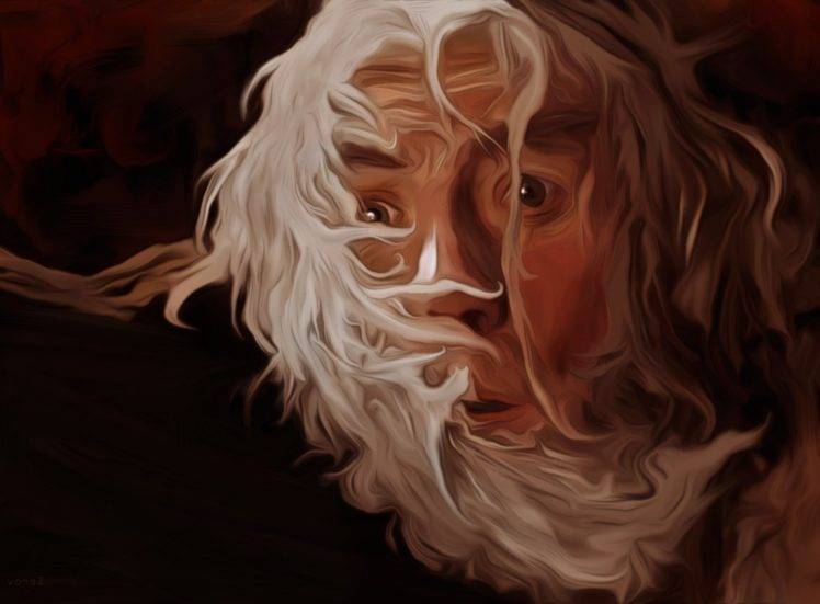 artwork, Gandalf, The Lord Of The Rings HD Wallpaper Desktop Background