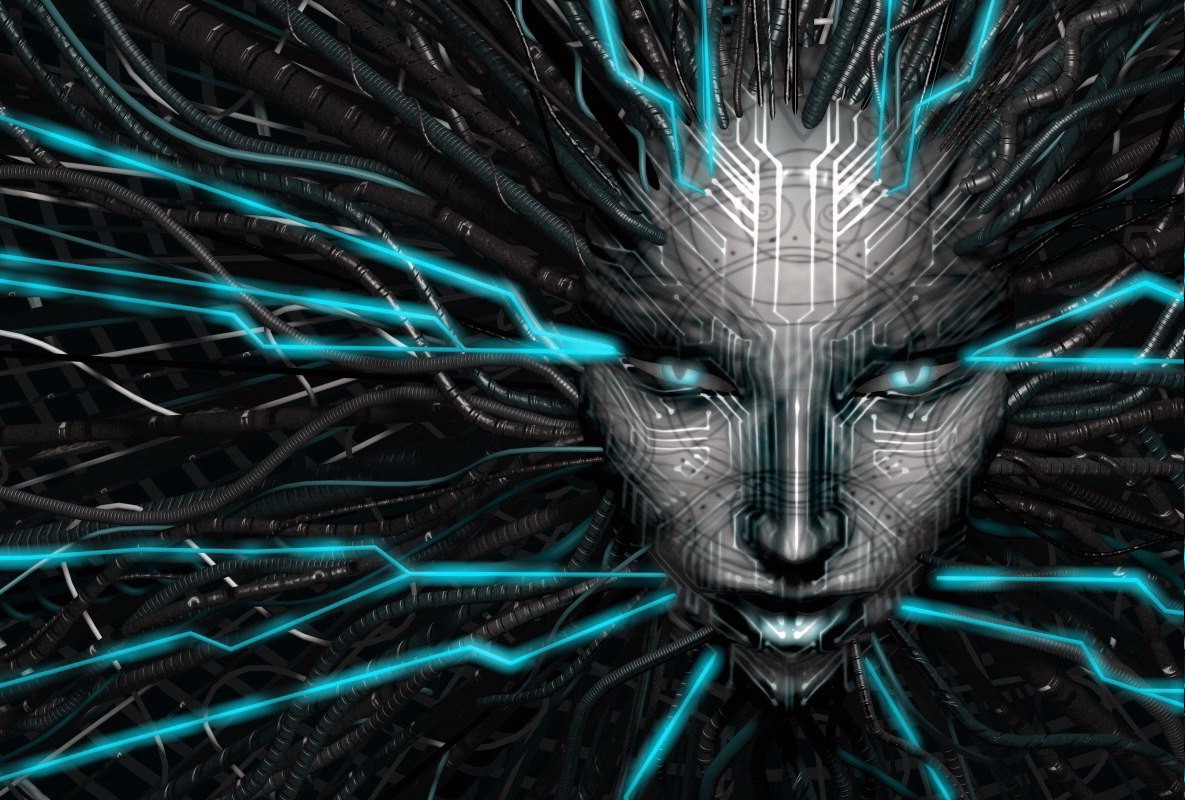 Shodan, Face, Video Games, Wires, System Shock 2 Wallpaper