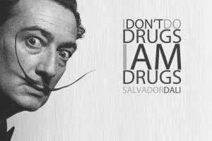 Salvador Dalí, Typography, Painters, Moustache