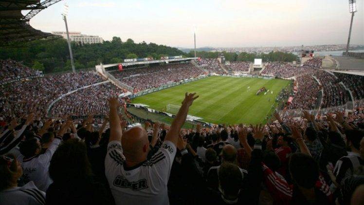 Inönü Stadium, Besiktas J.K., Soccer Pitches, Love HD Wallpaper Desktop Background