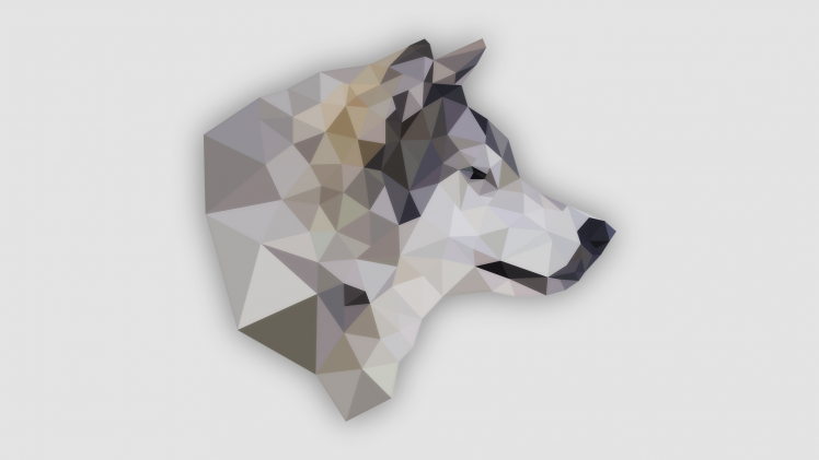 animals, Simple, Wolf HD Wallpaper Desktop Background