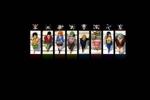 anime, One Piece, Monkey D. Luffy, Roronoa Zoro, Nami, Usopp, Sanji, Tony Tony Chopper, Nico Robin, Franky