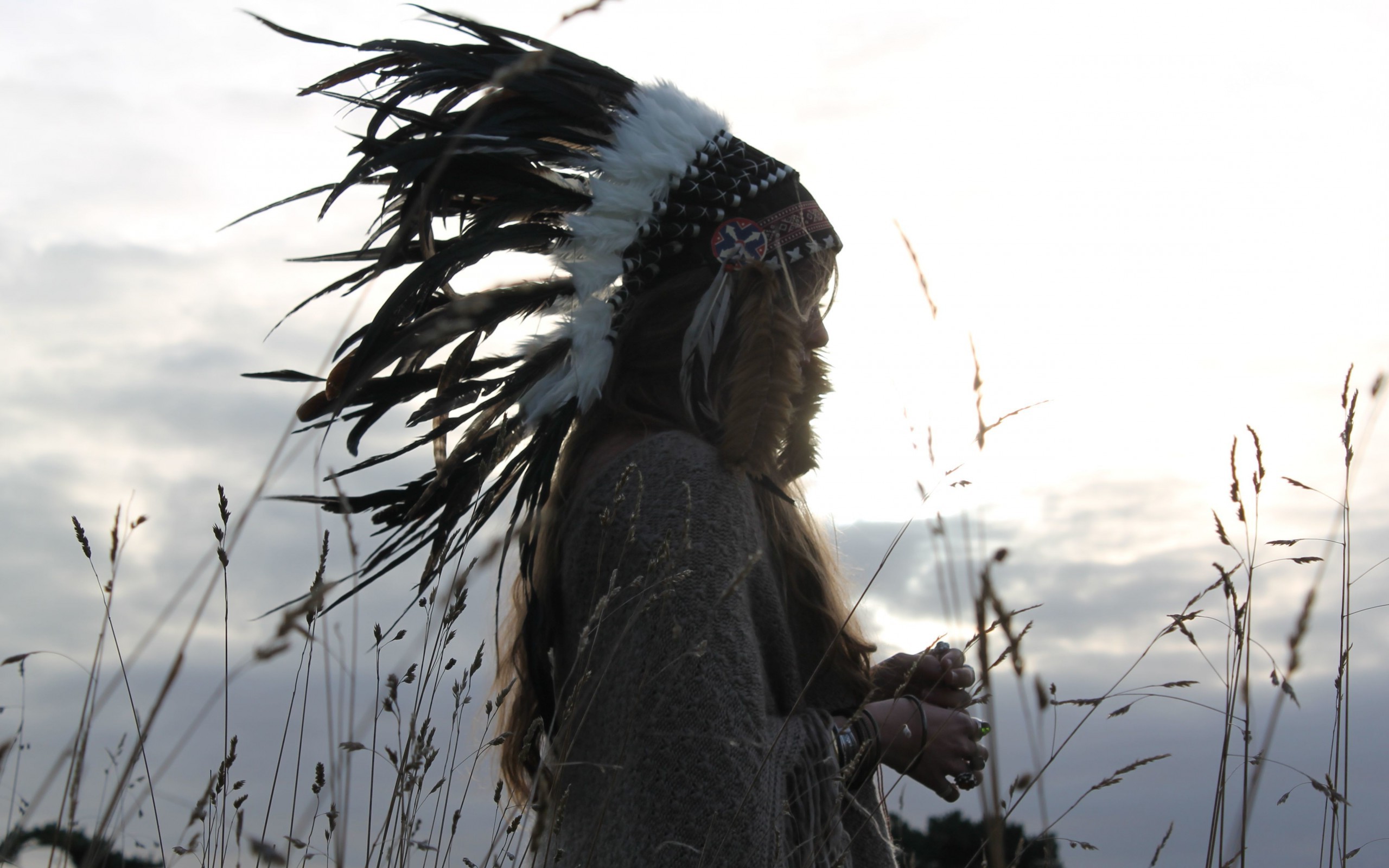 Native Americans, Headdress Wallpaper