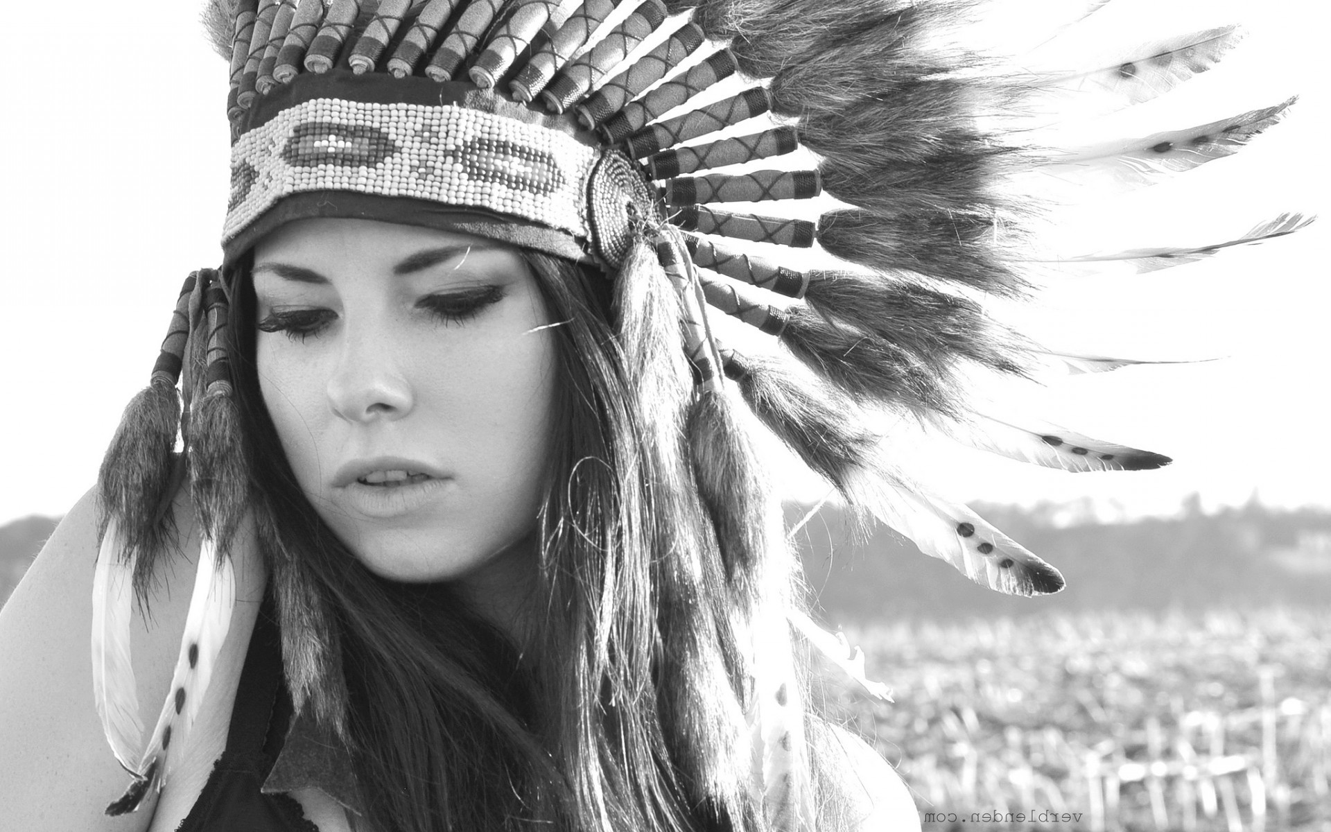 Native Americans, Bows, Headdress Wallpapers HD / Desktop 
