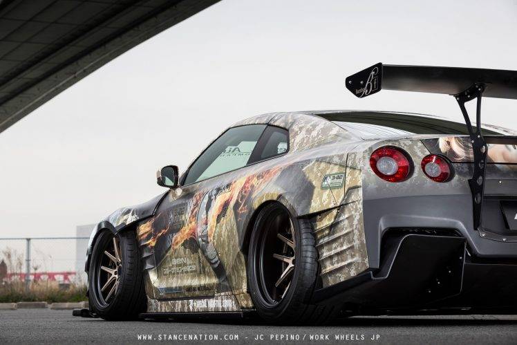 Nissan, GT R, Ben Sopra, Car, Nissan GT R R35, Stance HD Wallpaper Desktop Background