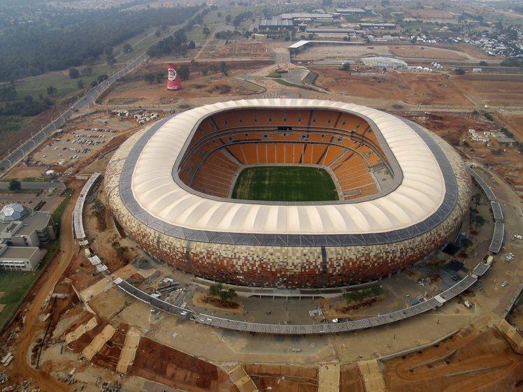 stadium, Soccer CIty, Johannesburg, South Africa HD Wallpaper Desktop Background
