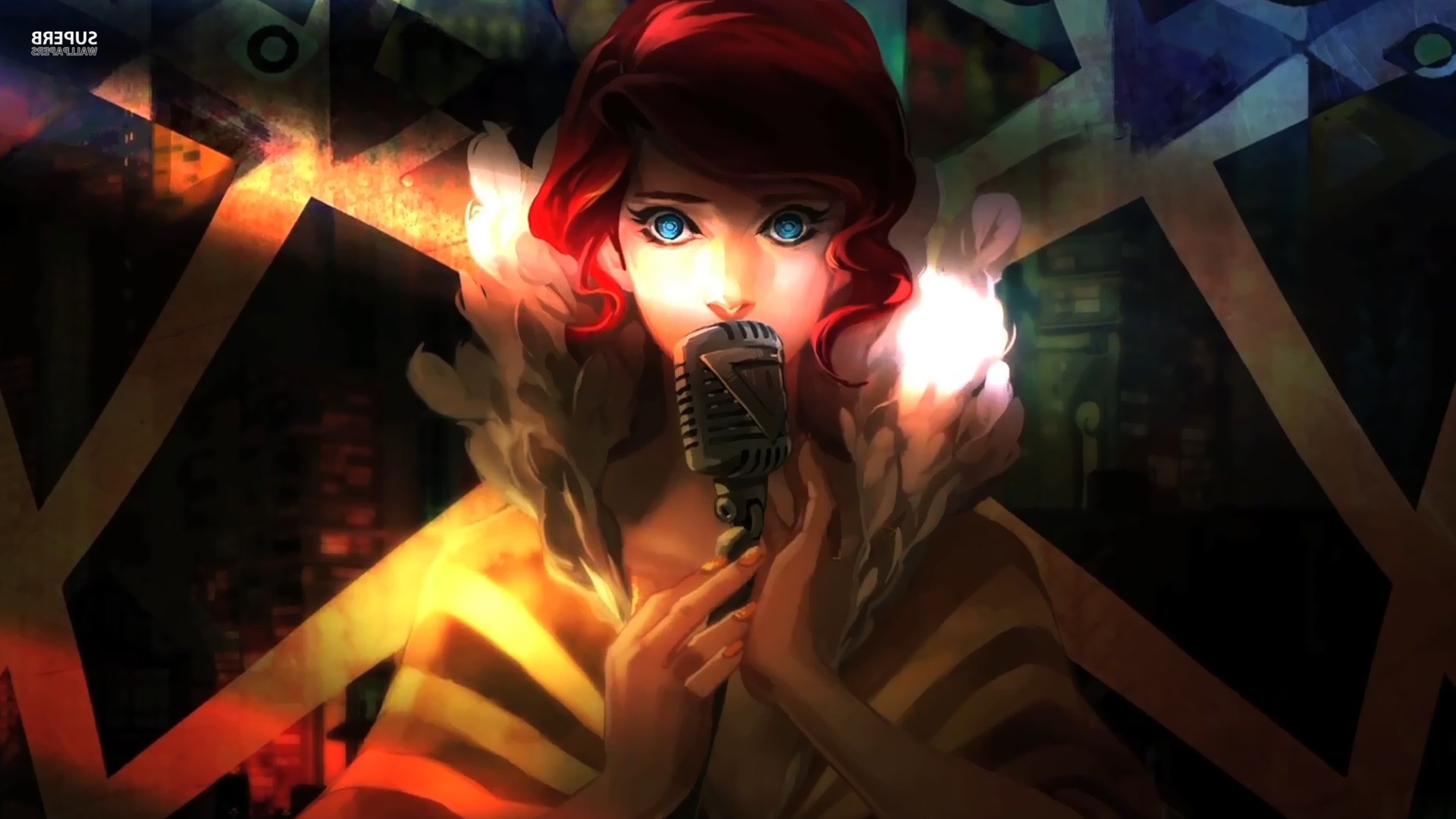 Transistor, Red (Transistor), Anime Girls, Video Games Wallpapers HD