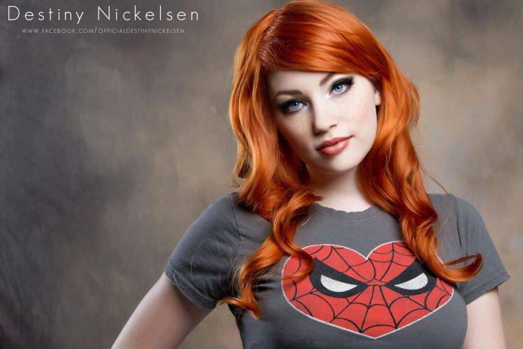 Destiny Nickelsen, Redhead HD Wallpaper Desktop Background