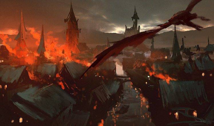 Darek Zabrocki, Artwork, The Lord Of The Rings, The Hobbit: The Desolation Of Smaug HD Wallpaper Desktop Background