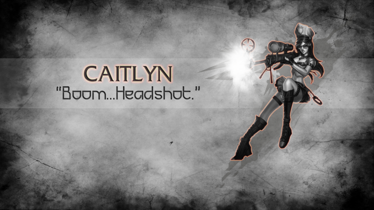 Caitlyn, League Of Legends HD Wallpaper Desktop Background