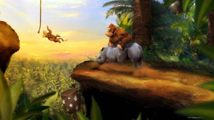 Donkey Kong, Video Games HD Wallpaper Desktop Background