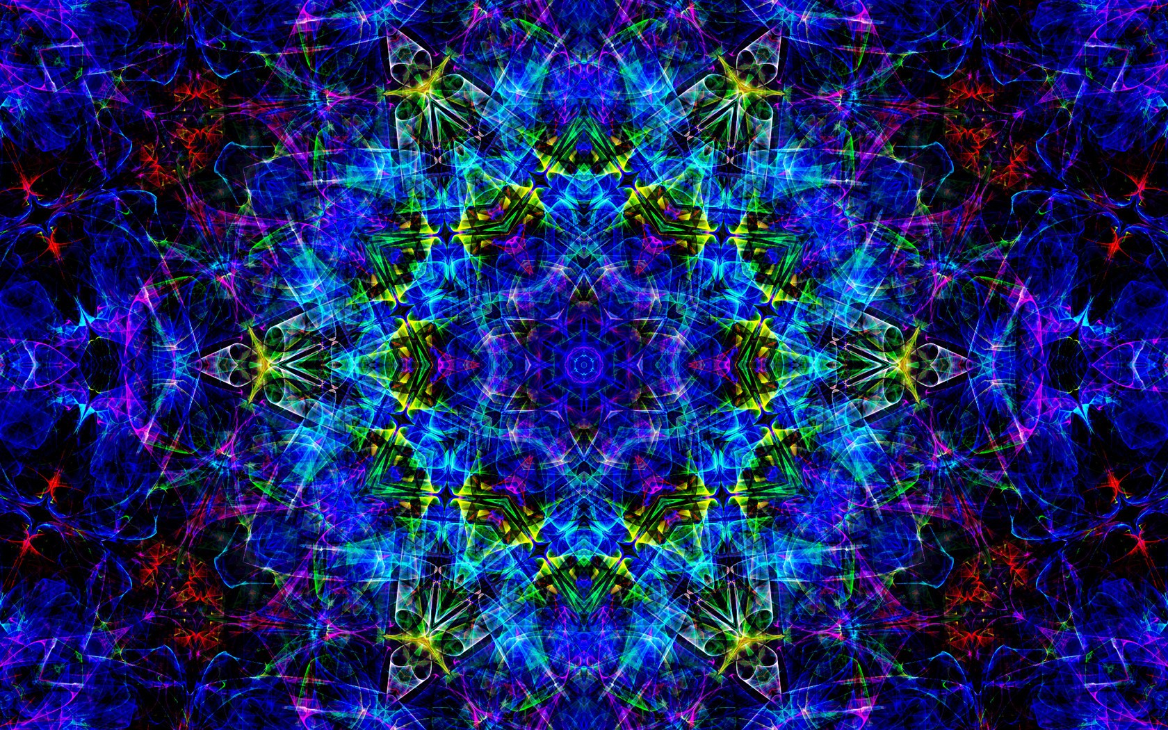 abstract, Symmetry, Fractal, Psychedelic Wallpaper